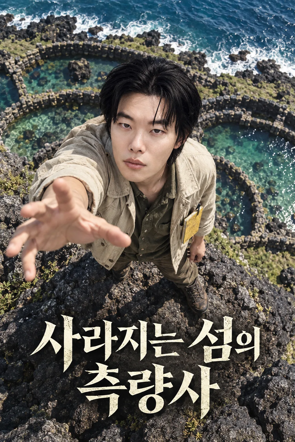 사라지는 섬의 측량사 표지