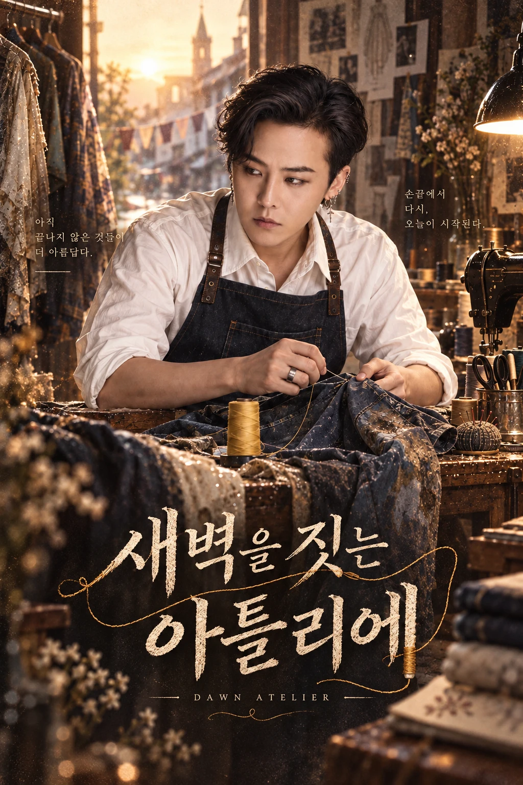 새벽을 짓는 아틀리에 표지