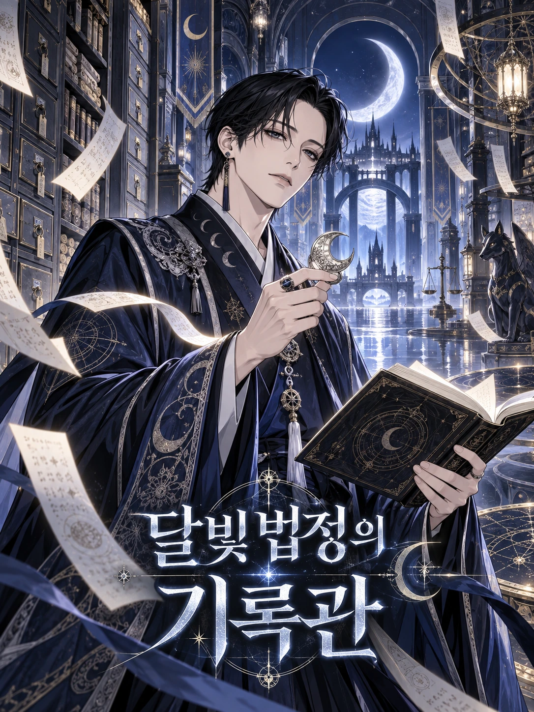 달빛법정의 기록관 표지